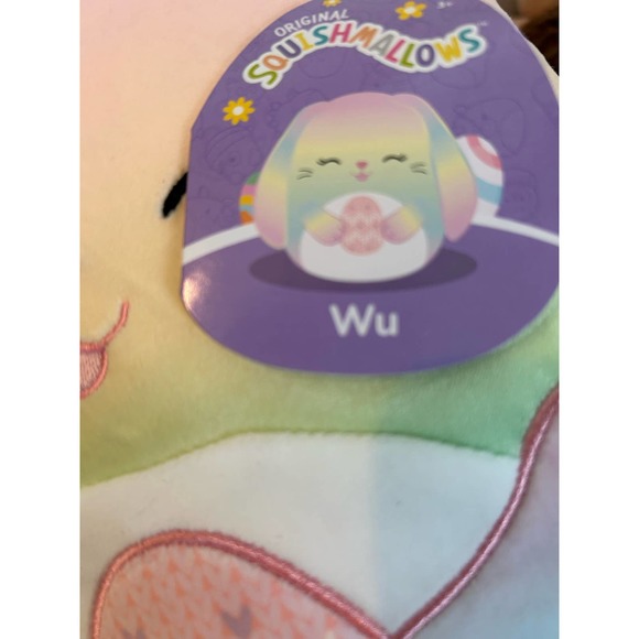 Squishmallows Easter Spring Squishy Soft Plush Toy Animal (Wu, 11 Inches) - Picture 7 of 8